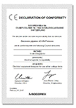 Acura Electro CE Declaration Of Conformity Socorex EN Cover